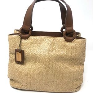 RELIC Tan Woven Handbag